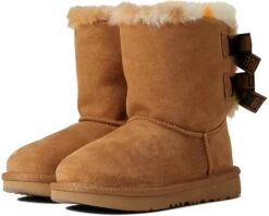UGG Kids Bailey Bow Plaid Punk (Little Kid/Big Kid)