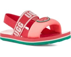 UGG Kids Zuma Sling Watermelon Stuffie (Toddler/Little Kid)