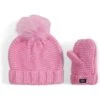 UGG Kids Knit Hat With Faux Fur Pom And Knit Mittens Set (Toddler/Little Kids) -Ugg 71RsGGVQbL. AC SR736920